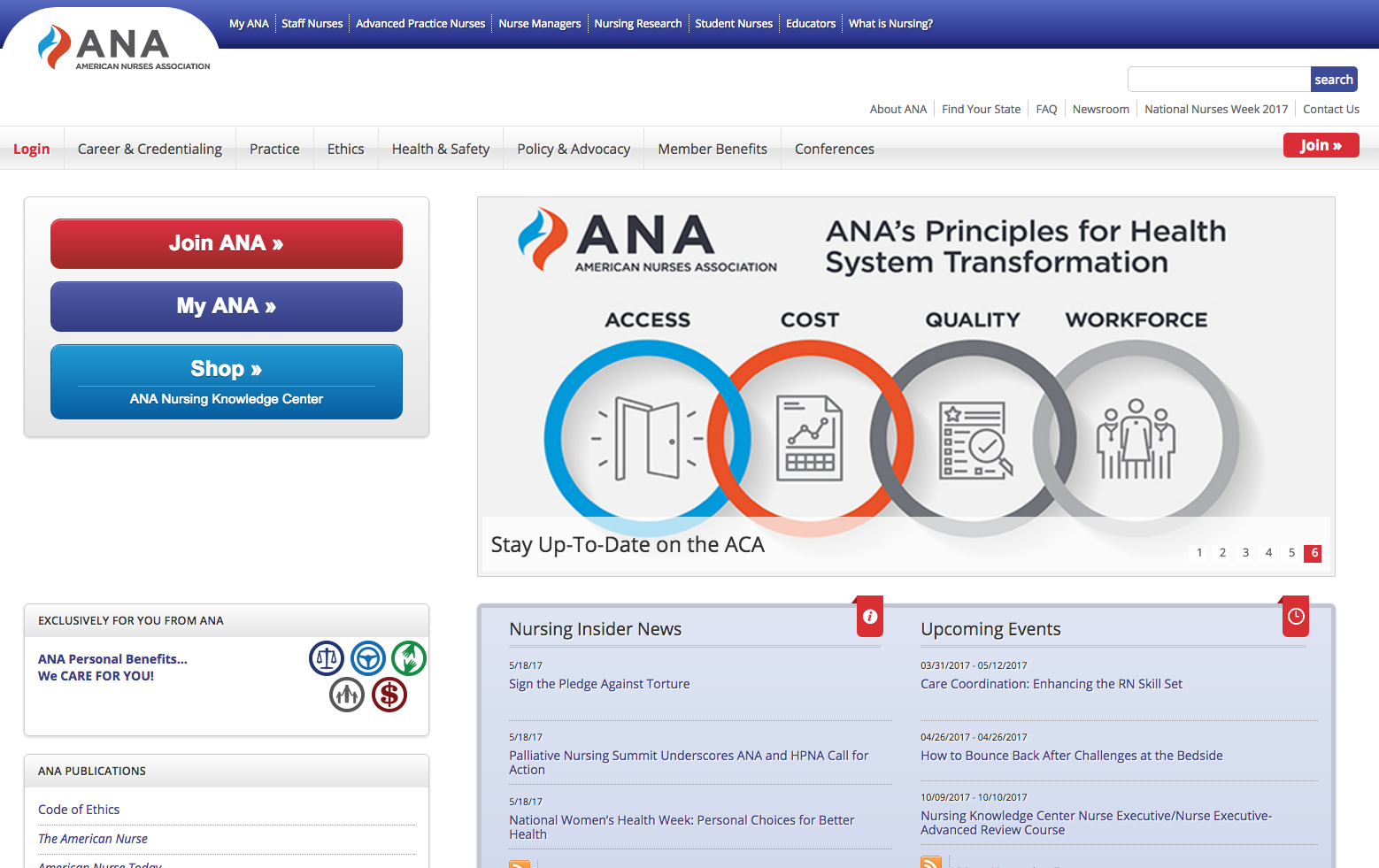 American Nurses Association (ANA)